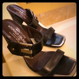 Donald Pliner high heel mule sandals, size 6